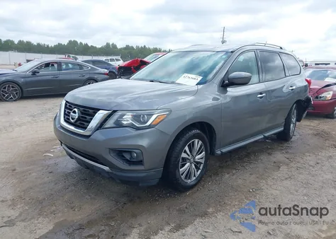 2018 Nissan Pathfinder Sv из США, поврежденный, VIN 5N1DR2MN2JC634432